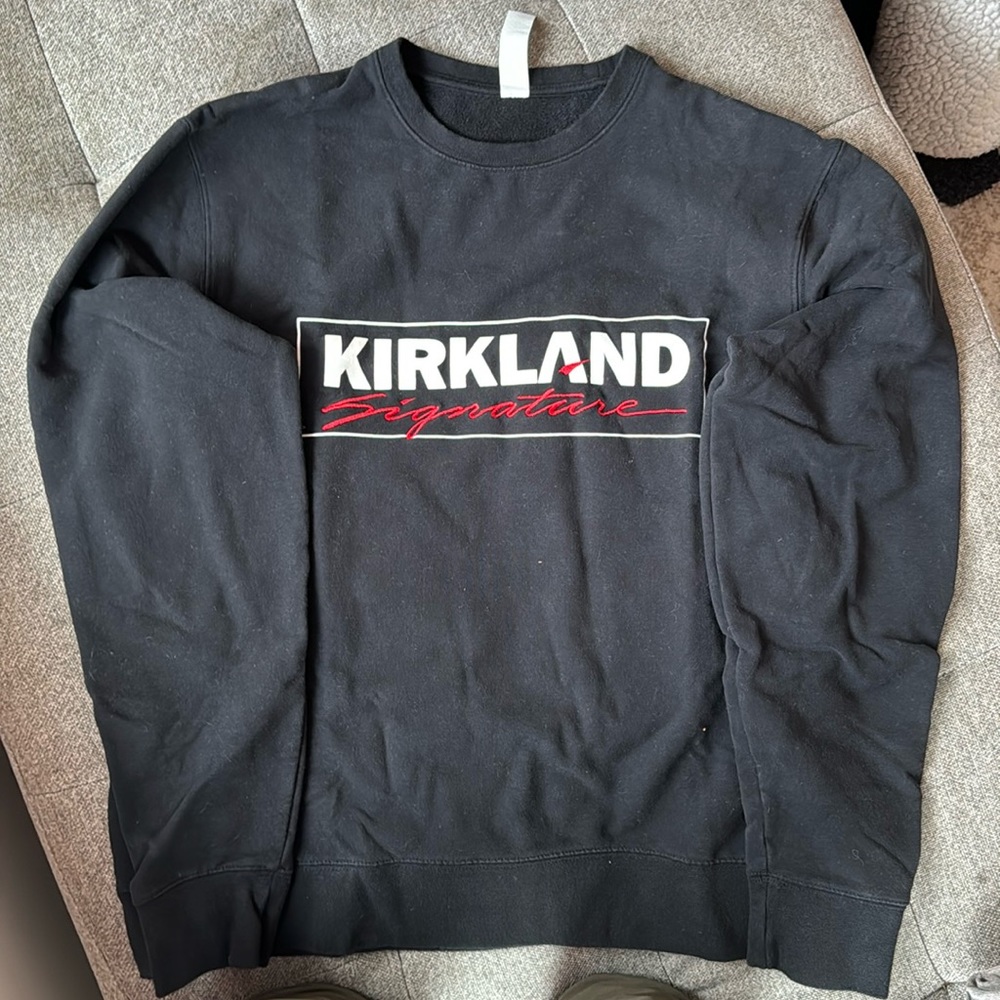 Kirkland Signature Costco Logo Crewneck